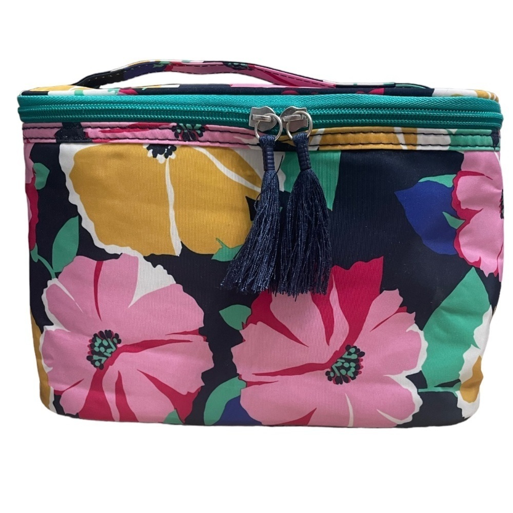 Modella Bags | Modella Floral Quilted Travel Bag Toiletry/Jewelry